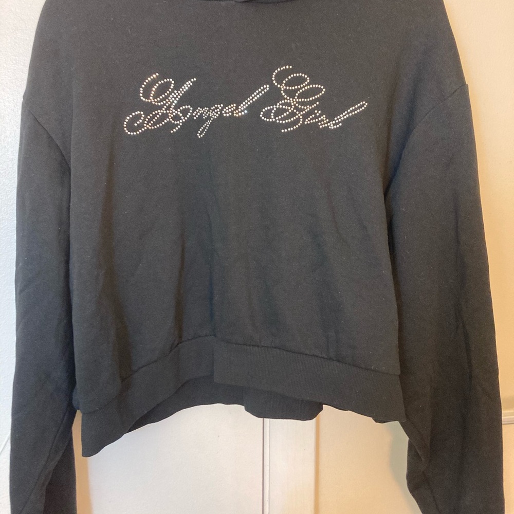 Cropped hoodie